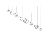 Metabo silnik kompletny do pneumatycznej szlifierki pilnika taśmowego DBF 457 316059700
