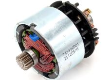 Kompletny Milwaukee 4931436132 silnik z wirnikiem i szczotkotrzymaczem