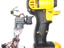 Dewalt włącznik elektronika korpus do zakrętaka 1/2'' DCF 880 885 N319341