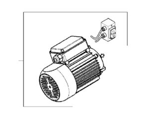 Metabo silnik z włącznikiem do piły KGT 501 1010693213