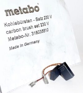 METABO szczotki węglowe do wyrzynarki, frezarki STE135 STEB135 LF724 FME737 OFE738  316035510