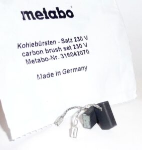 Metabo szczotki węglowe do szlifierki kątowej WE14 WEP14 WQ1400 RF14 RS14 316042070
