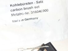 Metabo szczotki węglowe do szlifierki prostej kątowej frezarki WQ900 GE710 GEP950 OFE738 LSV5-225 316046900