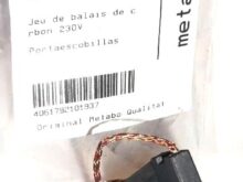Metabo szczotki węglowe do szlifierki W2000 W2200 WX2400 WX22 316047480