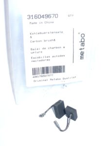 Metabo szczotki węglowe do szlifierki kątowej frezarki W850 W780 W820 EWS8 LF724 316049670