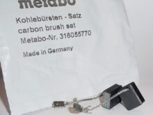 Metabo szczotki węglowe do szlifierki kątowej WE14-125 WEV15 WEP WEBA17 316055770