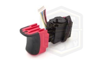 Metabo wyłącznik klawisz do wkrętarki gwinciarki klucza zakrętaka SB 18 LT BL SSD 18 LTX 200 BL GB 18 LTX 316081550 (343412620, 343411320)