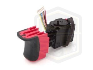 Metabo wyłącznik klawisz do wkrętarki gwinciarki klucza zakrętaka SB 18 LT BL SSD 18 LTX 200 BL GB 18 LTX 316081550 (343412620, 343411320)