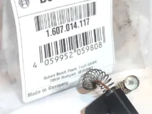 Szczotki węglowe do młotowiertarki szlifierki taśmowej / oscylacyjnej Bosch GBH2-24 GAH500 UBH2 PBH 1607014117