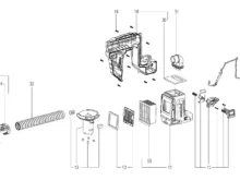 Metabo silnik kpl do odsysacza ISA18 LTX 24 316065770