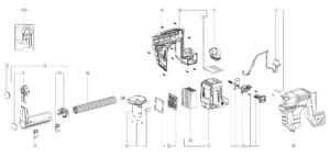 Metabo silnik kpl do odsysacza ISA18 LTX 24 316065770