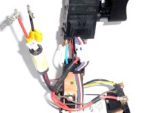Wyłącznik elektronika moduł sterowania do młotowiertarki Dewalt SDS-Plus DCH 253 254 N293999