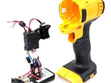 Dewalt wyłącznik+obudowa korpus do wkrętarki DCD 780L2 780 N384402