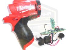 MILWAUKEE korpus włącznik elektronika do wkrętarki M12CD M12CDD M12CPD 4931452383