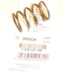 BOSCH sprężyna tłoka do myjki wysokociśnieniowej GHP 5-14 GHP 5-65 GHP 5-75 X F016L72136