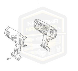 MILWAUKEE korpus obudowa do klucza udarowego 1/2'' HD28IW V28IW 201437001