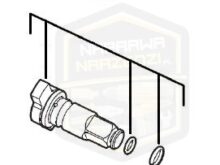 Milwaukee uchwyt kowadełko do klucza udarowego 1/2'' HD 18HIWF 18HIW 4931416494 WYCOFANY