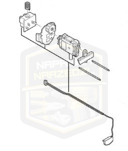 MILWAUKEE włącznik elektronika do wiertarki kątowej C 18RAD 4931431609