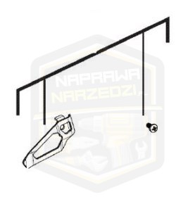 MILWAUKEE zaczep do paska haczyk uchwyt do zakrętaka 1/4'' M 12CD 12CDD 12CPD 4931435732