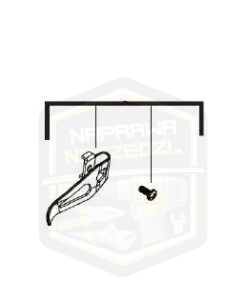 MILWAUKEE zacisk klamra do wkrętarki klucza udarowego 1/2'' M12BIW12 12BIW14 12BD 12BIW38 4931435760