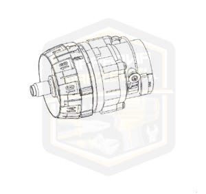 MILWAUKEE przekładnia kompletna do wiertarko-wkrętarki udarowej M 12BPD 4931435981