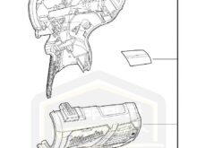 MILWAUKEE obudowa korpus do zakrętaka 1/4'' M 12BSD 12SET1D  4931436326