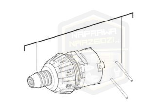 MILWAUKEE obudowa przekładni do zakrętaka 1/4'' M 12BSD 12SET1D 4931436329