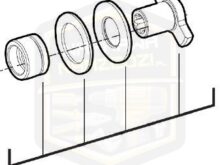 MILWAUKEE uchwyt kowadełko do klucza udarowego kątowego 3/8'' zakrętaka 1/4'' M 18BRAID 18BRAIW 4931436488