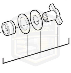 MILWAUKEE uchwyt kowadełko do klucza udarowego kątowego 3/8'' zakrętaka 1/4'' M 18BRAID 18BRAIW 4931436488