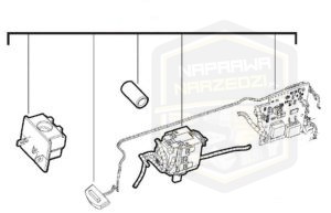 Oryginalny Włącznik z Elektroniką Milwaukee M18BRAID M18BRAIW