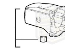 MILWAUKEE obudowa korpus przekładni do wiertarki M 18CRAD 4931436568
