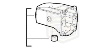 MILWAUKEE obudowa korpus przekładni do wiertarki M 18CRAD 4931436568