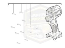 Obudowa korpus do wkrętarki Milwaukee M18 BLDD 18BLPD 4931436754