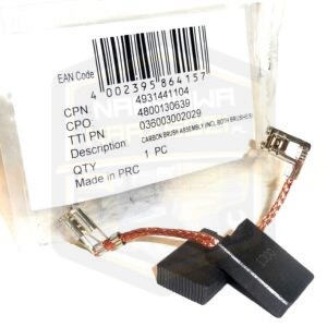 MILWAUKEE szczotki węglowe do szlifierki kątowej AG22-230 AGVK24-230EK AGVKB-24-230EKX 4931441104