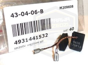 MILWAUKEE szczotki węglowe /szt/ do szlifierki kątowej AG10-115 AGV10-115EK AG1000-125EK 4931441532