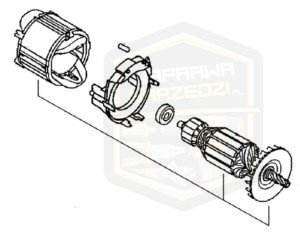 MILWAUKEE wirnik silnik do wkrętarki TKSE 2500Q 4931441574