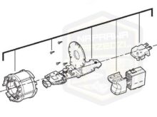 MILWAUKEE elektronika włącznik do klucza udarowego 1/2'' 3/8'' zakrętaka 1/4'' M 12CID 12CIW12 4931452449