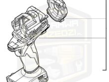 MILWAUKEE obudowa korpus do wkrętarki M 18FDD 18FPD 4931453231