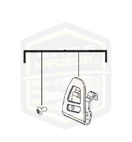 MILWAUKEE zaczep klamra zacisk do klucza udarowego 3/8'' 1/2'' zakrętaka 1/4'' M 18FID 18FIWF12 18FIWF38 4931453252