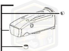 MILWAUKEE obudowa przekładni do wiertarki M 18FRADH 18FRAD 18FRAD2 4931453343