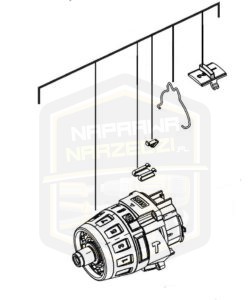 MILWAUKEE przekładnia kompletna do wkrętarki M 18ONEPD 4931453381
