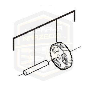 MILWAUKEE zębatka sprzęgło do wkrętarki M 18FSGC 18FSG 4931454938