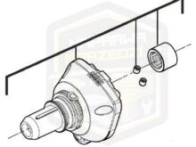 MILWAUKEE obudowa korpus przekładni do wkrętarki M 18FSGC 18FSG 4931454941