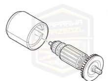 Potężny oryginalny Milwaukee 4931456259 silnik 28V do klucza udarowego