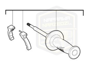 MILWAUKEE rękojeść do wiertarki M 18FDD2 18FPD2 18ONEDD2 18ONEPD2 4931465993