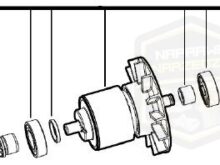 MILWAUKEE wirnik silnik kompletny do wkrętarki M 18BLDD2 18BLPD2 4931466291