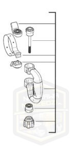 MILWAUKEE rękojeść do klucza udarowego 1'' M 18ONEFHIWF1 4931472123