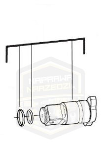 MILWAUKEE uchwyt kowadełko do klucza udarowego 1'' M 18ONEFHIWF1 4931472125