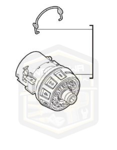 MILWAUKEE przekładnia kompletna do wiertarki M 12FDDX 12FDDXKIT 4931472338