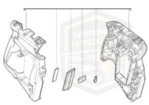 MILWAUKEE obudowa korpus do wiertarki M 12FDDX 12FDDXKIT 4931472347